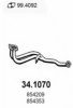 ASSO 34.1070 Exhaust Pipe